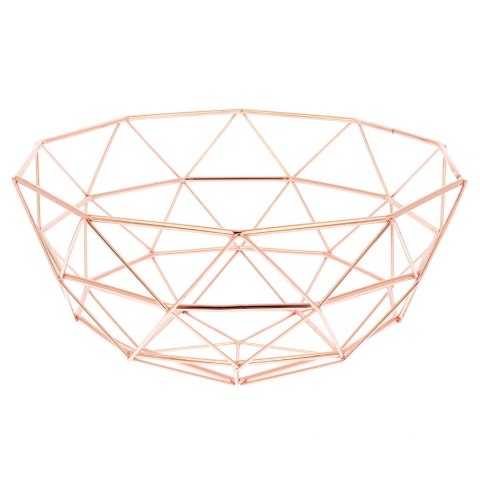 KOSZYK NA OWOCE 28cm ROSEGOLD BRUNBESTE BB-1710