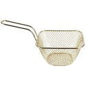 Koszyk na frytki do serwowania frytek metalowy złoty 20x9x10.5cm EXCELLENT HOUSEWARE 139304