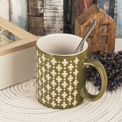 Kubek ceramiczny do kawy herbaty 350 ml ORION 129615