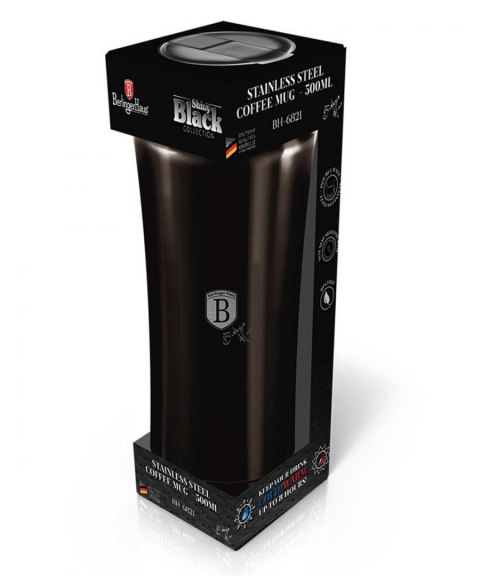 KUBEK TERMICZNY 500ML BERLINGER HAUS SHINY BLACK BH-6821