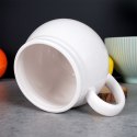 Kubek ceramiczny do kawy herbaty SERCE duży 430 ml ORION 129432