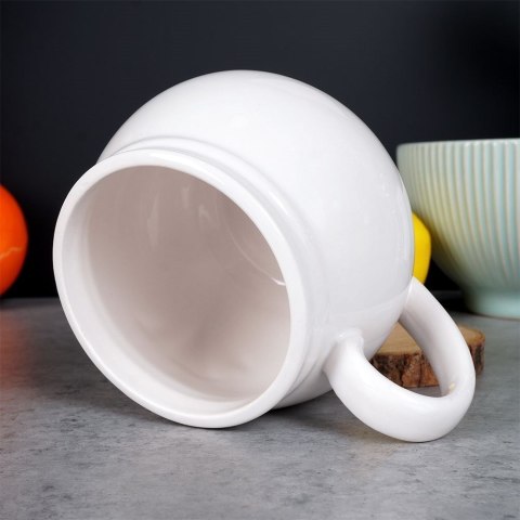 Kubek ceramiczny do kawy herbaty SERCE duży 430 ml ORION 129432