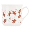 Kubek ceramiczny do kawy herbaty biały duży PIERNICZEK 700 ml ORION 129467
