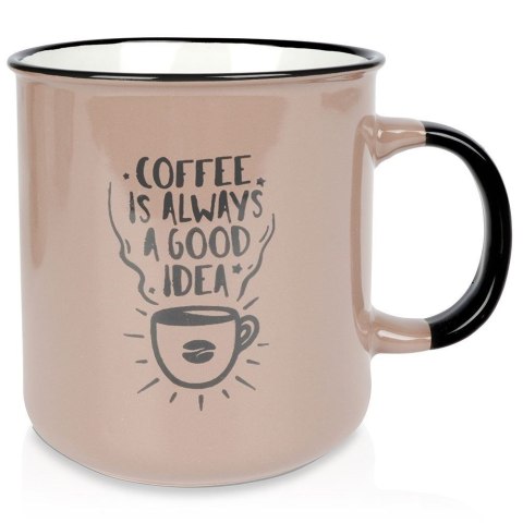 Kubek ceramiczny do kawy herbaty duży 700 ml VILDE 139206-C