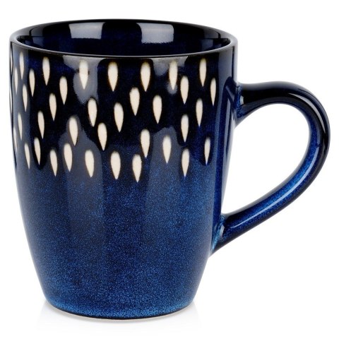 Kubek ceramiczny do kawy herbaty granatowy 350 ml SIAKI COLLECTION 139709