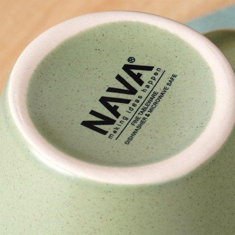 Kubek ceramiczny do kawy herbaty zielony mat ARTHENA GREEN 380 ml NAVA 10-141-066