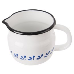 Kubek emaliowany do kawy herbaty napojów biały duży 800 ml MODROBILA ORION 113510
