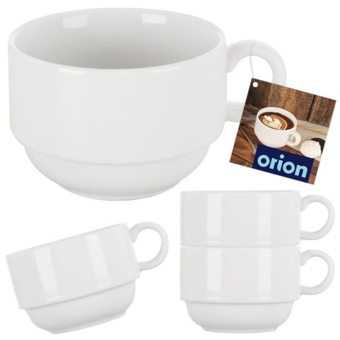 Kubek porcelanowy do kawy herbaty biały MONA 180 ml ORION 128899