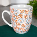 Kubek porcelanowy do kawy herbaty duży MAIOLICA 400 ml NAVA 10-099-135