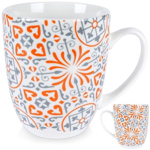 Kubek porcelanowy do kawy herbaty duży MAIOLICA 400 ml NAVA 10-099-135