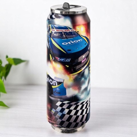 Kubek termiczny PUSZKA ze słomką ustnikiem do auta WYŚCIG 700 ml ORION 124823