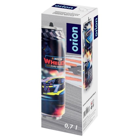 Kubek termiczny PUSZKA ze słomką ustnikiem do auta WYŚCIG 700 ml ORION 124823