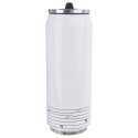 Kubek termiczny PUSZKA ze słomką ustnikiem do szkoły SERCE 500 ml ORION 128509