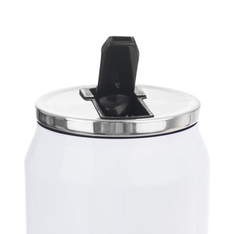 Kubek termiczny PUSZKA ze słomką ustnikiem do szkoły SERCE 500 ml ORION 128509