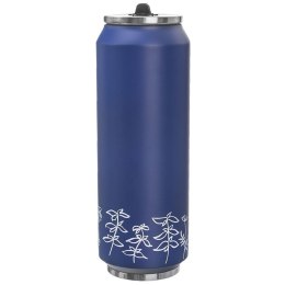 Kubek termiczny PUSZKA ze słomką ustnikiem na kawę LOUKA 700 ml ORION 124817