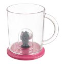 Kubek z pokrywką figurką dla dziecka dzieci słoń 240 ml ORION 129457