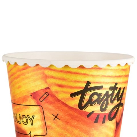 Kubełek na popcorn chipsy nachosy przekąski do filmu miska 2.3L ORION 121780