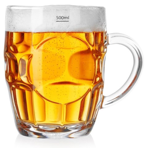 Kufel do picia piwa szklany 500ml ORION 144685