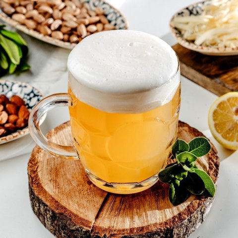 Kufel do picia piwa szklany 500ml ORION 144685