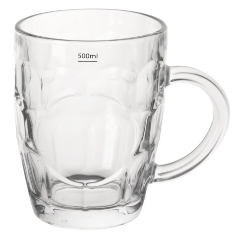 Kufel do picia piwa szklany 500ml ORION 144685