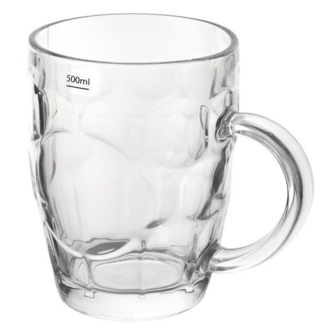 Kufel do picia piwa szklany 500ml ORION 144685