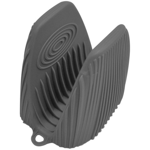 Łapka kuchenna silikonowa szara mini rękawica EXCELLENT HOUSEWARE 152109-C