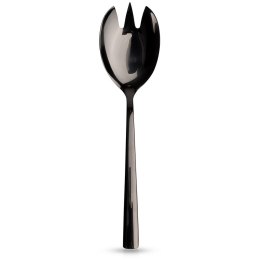 ŁYŻKA DO SERWOWANIA NAKŁADANIA SAŁATY STALOWA CZARNA BLACK 25CM ORION 144610