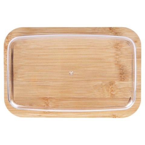 MASELNICZKA BAMBUSOWA MASELNICA POJEMNIK NA MASŁO EXCELLENT HOUSEWARE 150462