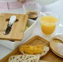 MASELNICZKA CERAMICZNA Z NOŻYKIEM KONIGHOFFER KG-4264 BIAŁA