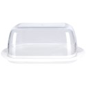 MASELNICZKA PLASTIKOWA PRZEZROCZYSTA MASELNICA POJEMNIK NA MASŁO EXCELLENT HOUSEWARE 139306