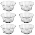 MISECZKI SZKLANA DO SERWOWANIA 12CM 310ML ZESTAW MISEK 6 SZTUK ORION 140473