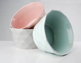MISKA CERAMICZNA 15.5cm 700ml ADEL PINK MONDEX HTPR2302