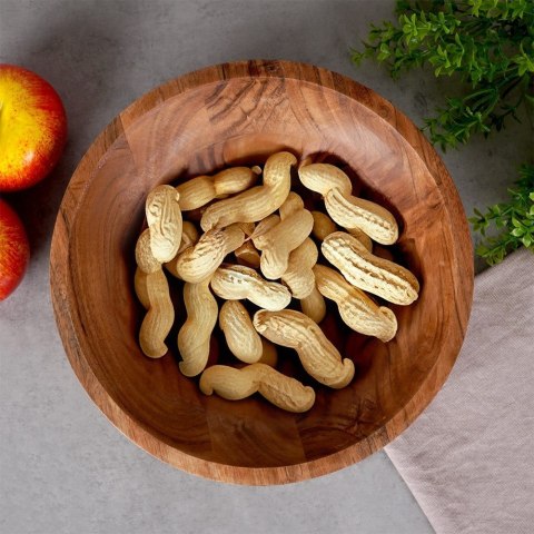 MISKA DREWNIANA DO SERWOWANIA PRZEKĄSEK CHIPSÓW 25.5CM 1.2L VILDE 259652