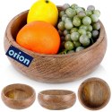 MISKA DREWNIANA DO SERWOWANIA PRZEKĄSEK CHIPSÓW KOSZYK NA OWOCE MANGO 18.5CM 900ML ORION 120285