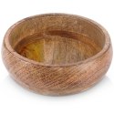 MISKA DREWNIANA DO SERWOWANIA PRZEKĄSEK CHIPSÓW KOSZYK NA OWOCE MANGO 18.5CM 900ML ORION 120285