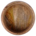 MISKA DREWNIANA DO SERWOWANIA PRZEKĄSEK CHIPSÓW KOSZYK NA OWOCE MANGO 18.5CM 900ML ORION 120285