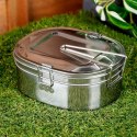 Menażka harcerska obiadowa turystyczna wojskowa stalowa 350 / 900 ml 2 ele. REDCLIFFS 229141