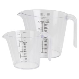 Miarki kuchenne duże 500ml / 1L miarka do kuchni EXCELLENT HOUSEWARE 120516