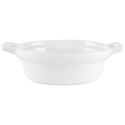 Miseczki do zapiekania kokilki porcelanowe do sosów piekarnika białe małe 120ml 3-ele EXCELLENT HOUSEWARE 259234-OW
