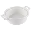 Miseczki do zapiekania kokilki porcelanowe do sosów piekarnika białe małe 130ml 3-ele EXCELLENT HOUSEWARE 259234-OK