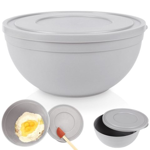 MISKA KUCHENNA DO WYRASTANIA CIASTA Z POKRYWKĄ 25CM 4L MISA ORION 126185