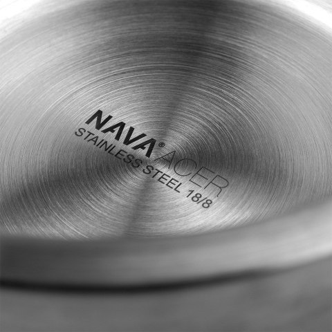 MISKA KUCHENNA METALOWA STALOWA ACER 20CM 1.5L NAVA 10-261-001