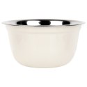MISKA KUCHENNA METALOWA STALOWA BIAŁA 26CM 4.2L VILDE 259709