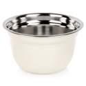 MISKA KUCHENNA METALOWA STALOWA BIAŁA MISECZKA 18CM 1.3L VILDE 259707