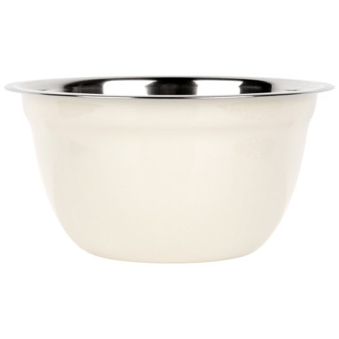 MISKA KUCHENNA METALOWA STALOWA BIAŁA MISECZKA 18CM 1.3L VILDE 259707