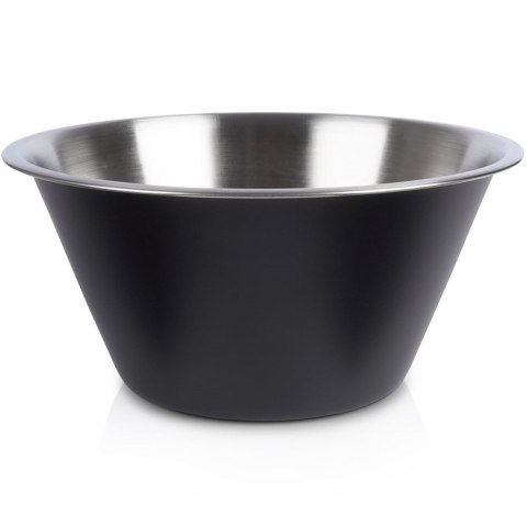 MISKA KUCHENNA METALOWA STALOWA CZARNA 22CM 2L VILDE 259646