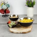 MISKA KUCHENNA METALOWA STALOWA CZARNA 24.5CM 2.3L TRAGAR 259170