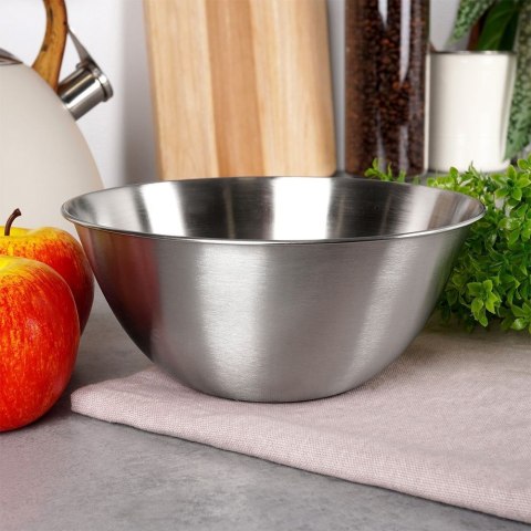 MISKA KUCHENNA METALOWA STALOWA SREBRNA 18.5CM 1.2L VILDE 259638