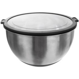 MISKA KUCHENNA METALOWA STALOWA Z POKRYWKĄ ANTYPOŚLIZGOWA 25.5CM 5L ORION 120294