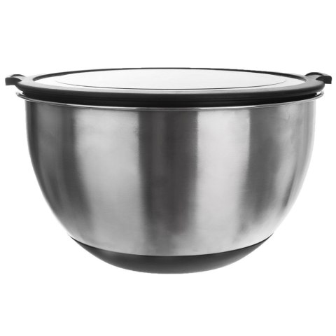 MISKA KUCHENNA METALOWA STALOWA Z POKRYWKĄ ANTYPOŚLIZGOWA 25.5CM 5L ORION 120294